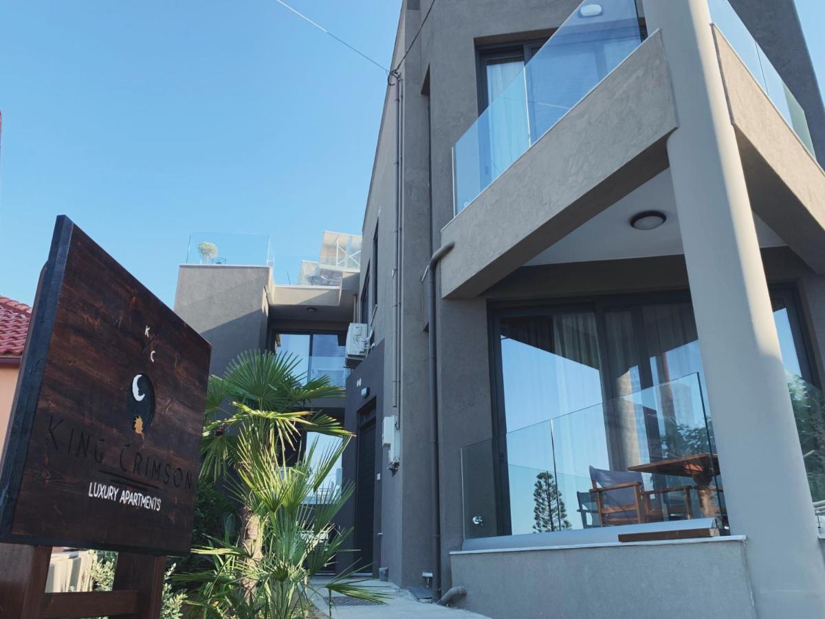 King Crimson Luxury Apartments Marathokefála Exterior foto